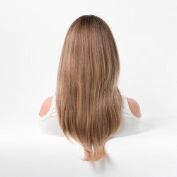 Perruque Longue, Lisse et Dégradée, pour Femme