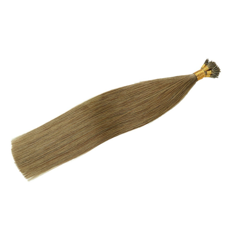 Extension de Cheveux Naturels Brun Clair, pour Femme