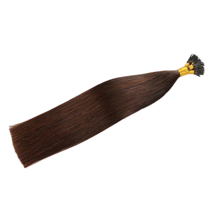 Extension de Cheveux Bruns et Lisses, pour Femme