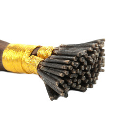 Extension de Cheveux Bruns et Lisses, pour Femme