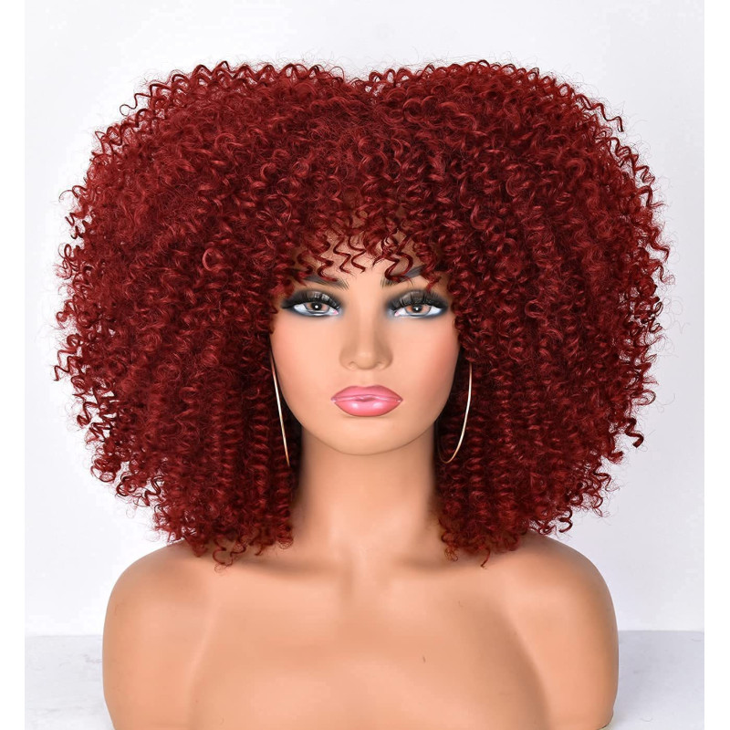 Perruque Afro Bouclée, pour Femme
