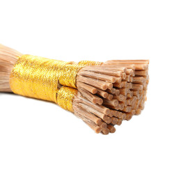 Extension de Cheveux Naturels Blonds, pour Femme