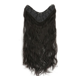 Extension de Cheveux Noirs,...