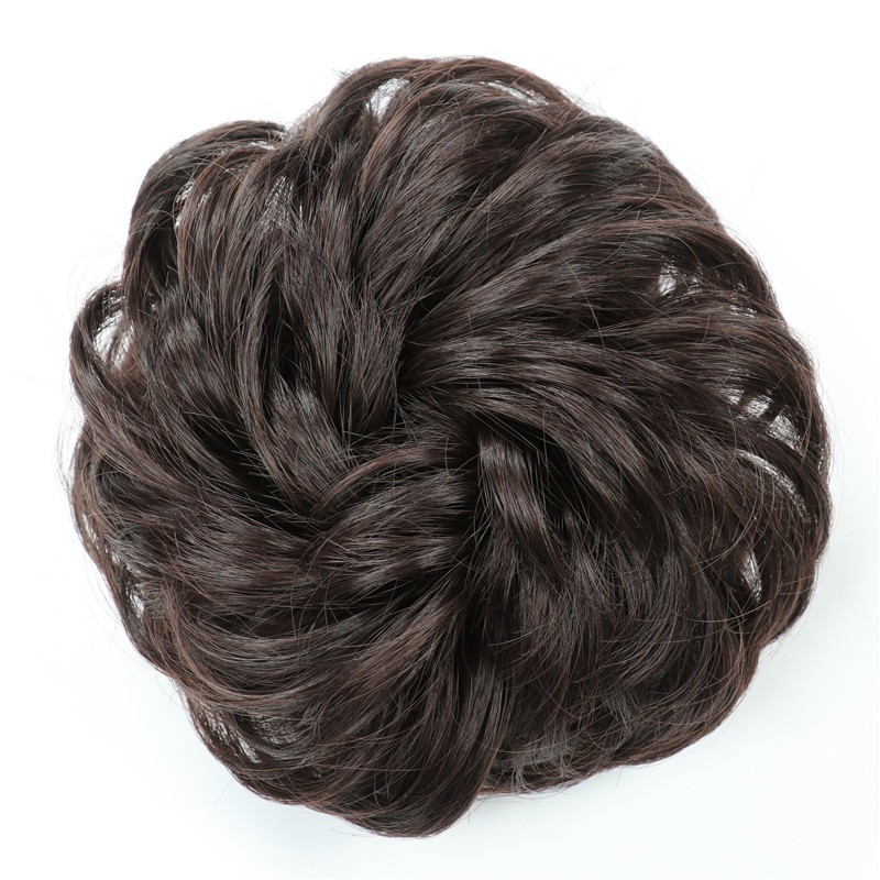 Perruque de Chignon Ondulé, pour Femme