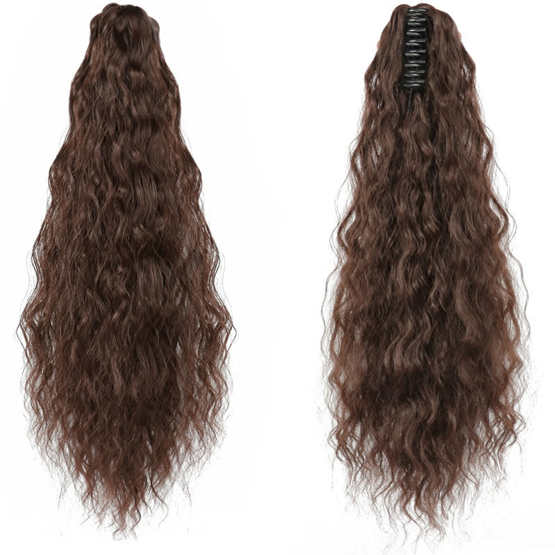 Extension de Cheveux Longs et Bouclés, pour Femme