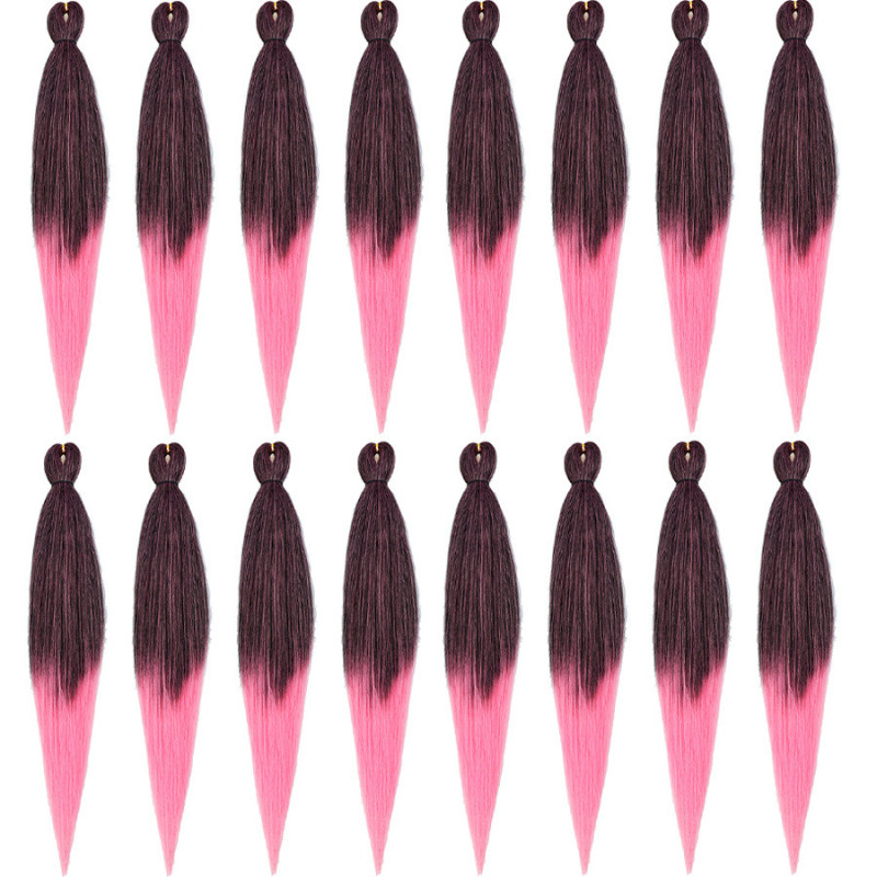 Extension de Cheveux Longs et Bicolores, pour Homme
