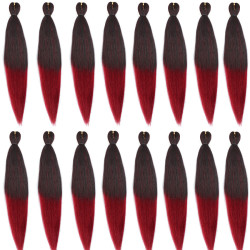 Extension de Cheveux Longs et Bicolores, pour Homme