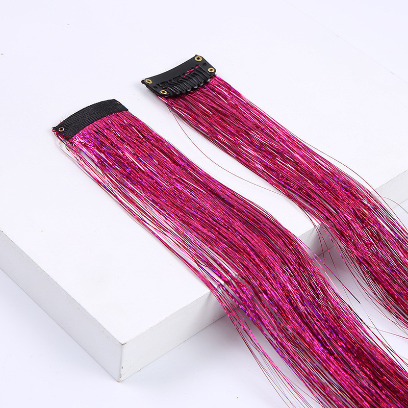 Extension de Cheveux Longs et Bouclés, pour Femme
