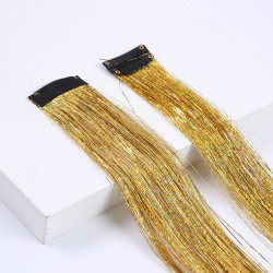 Extension de Cheveux Longs et Bouclés, pour Femme