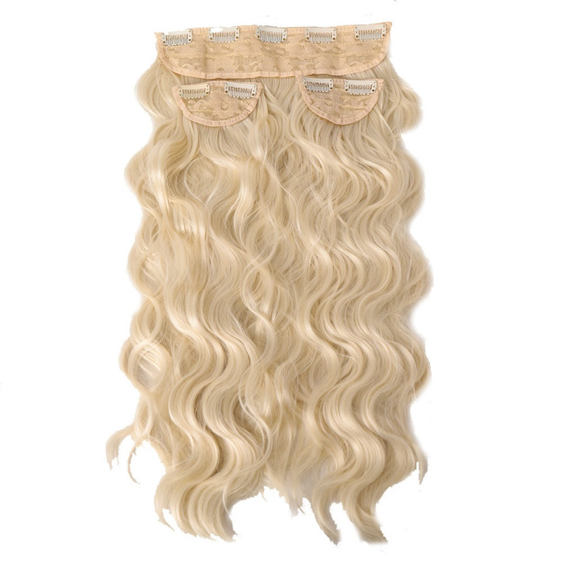Extension de Cheveux Longs et Ondulés, pour Femme