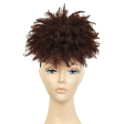Perruque Brune et Bouclée,...