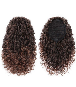 Perruque en Cheveux Naturels, pour Femme