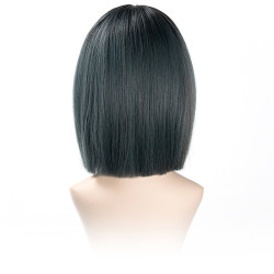 Perruque Usobba, Lisse avec Frange, pour Femme