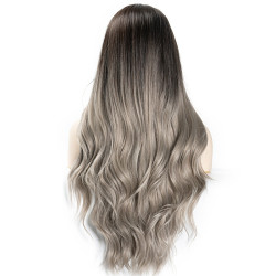 Perruque Longue et Ondulée, pour Femme