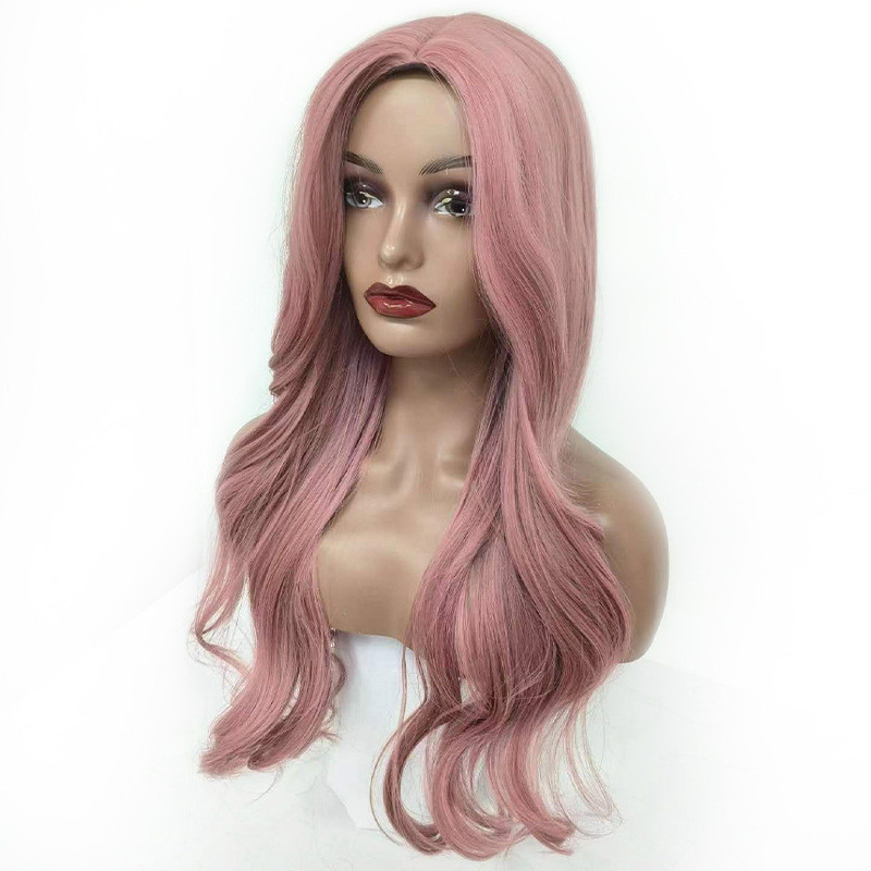 Perruque Longue et Ondulée, pour Femme