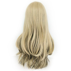 Perruque Blonde, Longue et Ondulée, pour Femme