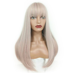 Perruque Longue et Lisse, pour Femme